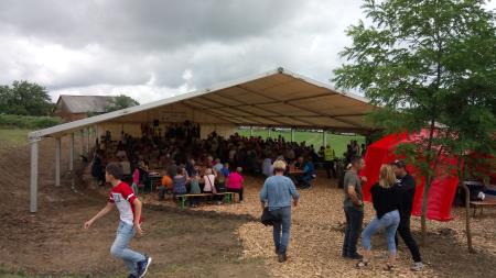 2. graničarski pohod, slovesnost ob državnem prazniku ter otvoritev muzejske zbirke 3